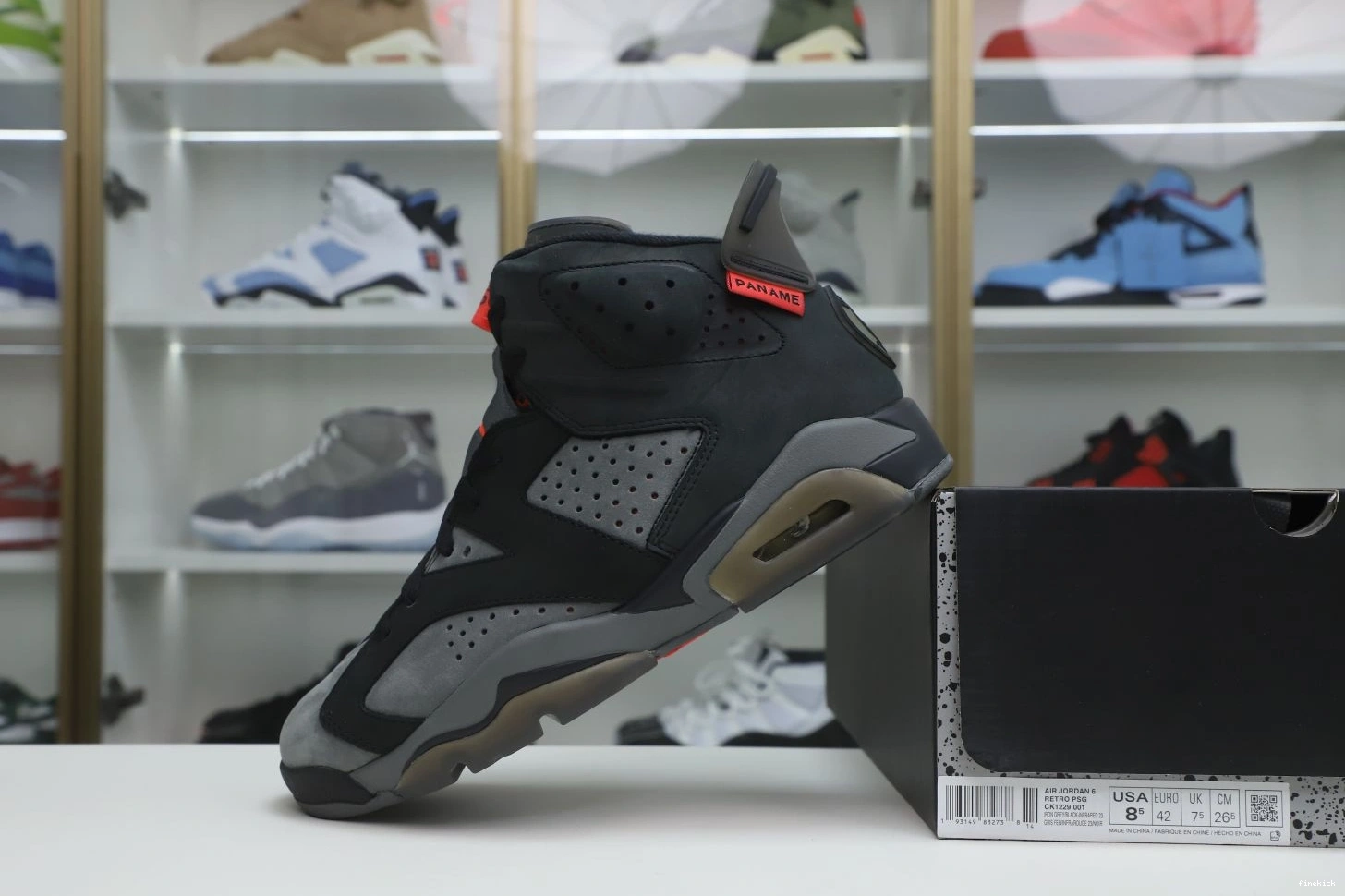 X RETRO GREY' SAINT-GERMAIN AIR PARIS JORDAN 'IRON 6 1011